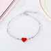 Jewelry WholesaleWholesale red love girlfriends personality wild student bracelet JDC-BT-BaiY003 Bracelet 百易 %variant_option1% %variant_option2% %variant_option3%  Factory Price JoyasDeChina Joyas De China