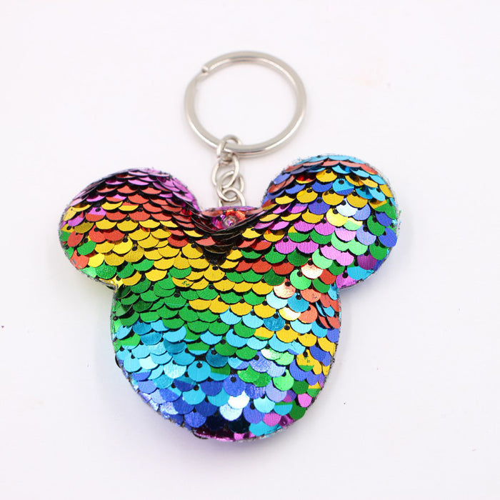 Jewelry WholesaleWholesale sequin keychain pendant (M) JDC-KC-Zuge058 Keychains 祖格 %variant_option1% %variant_option2% %variant_option3%  Factory Price JoyasDeChina Joyas De China