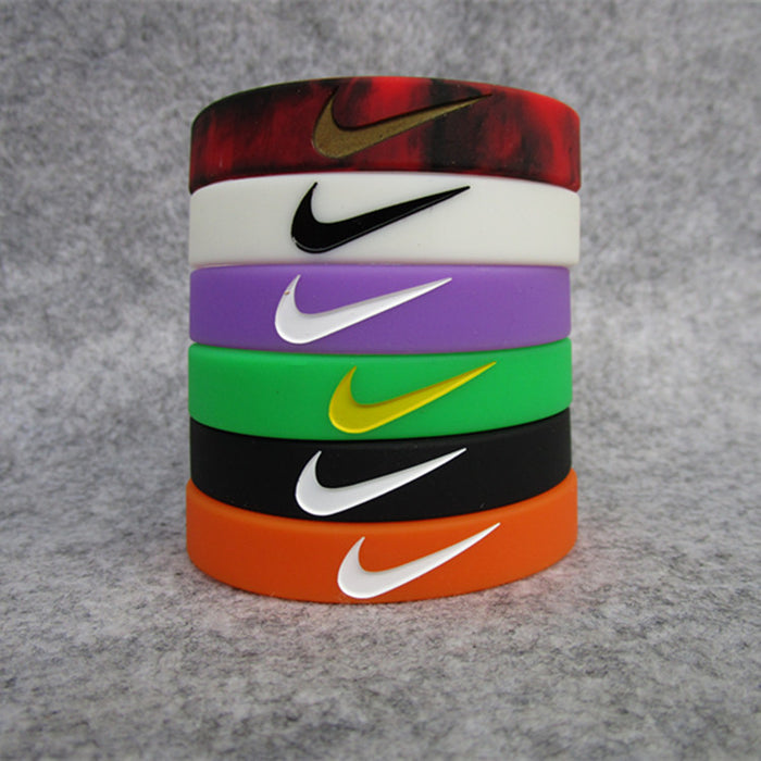 Wholesale Basketball Sports Silicone Luminous Bracelet Rubber Bracelet JDC-BT-MKW002