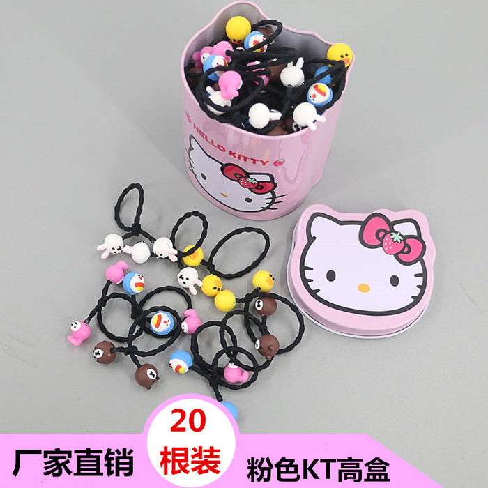 Jewelry WholesaleWholesale does not hurt hair elastic cute princess hair ring Hair Scrunchies （F) JDC-HS-XiY003 Hair Scrunchies 昕越 %variant_option1% %variant_option2% %variant_option3%  Factory Price JoyasDeChina Joyas De China