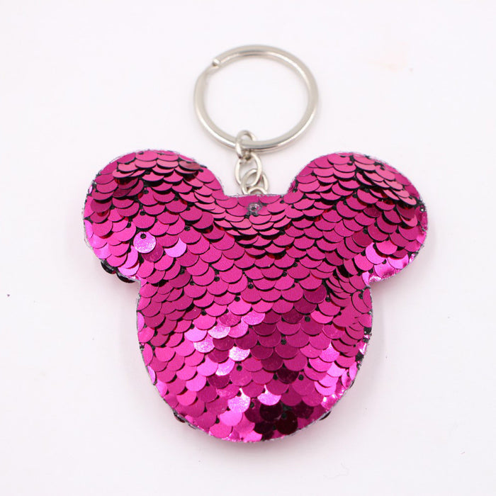 Jewelry WholesaleWholesale sequin keychain pendant (M) JDC-KC-Zuge058 Keychains 祖格 %variant_option1% %variant_option2% %variant_option3%  Factory Price JoyasDeChina Joyas De China