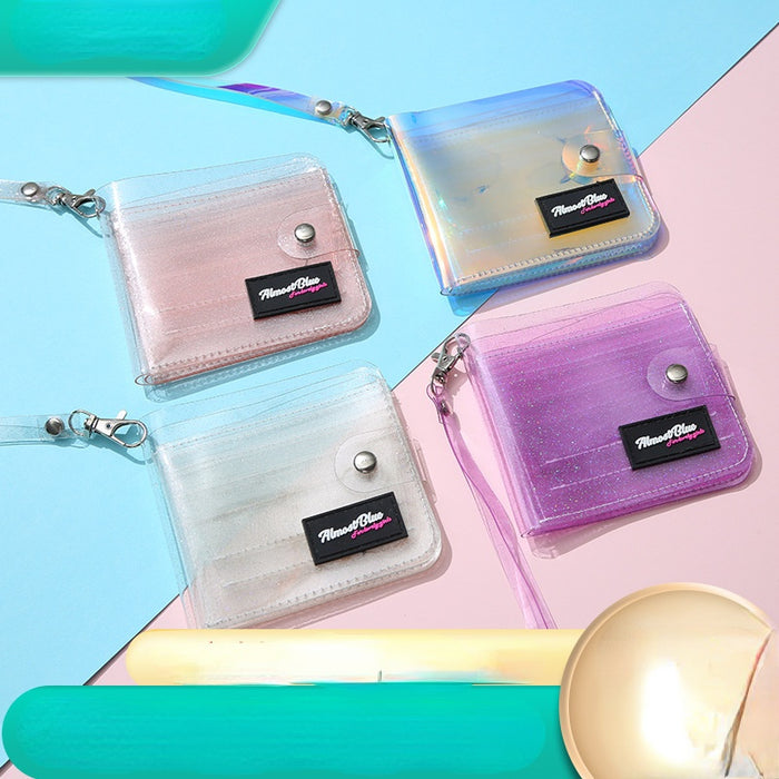 Jewelry WholesaleWholesale PVC transparent card bag key fob JDC-KC-LeYu001 Keychains 乐裕 %variant_option1% %variant_option2% %variant_option3%  Factory Price JoyasDeChina Joyas De China