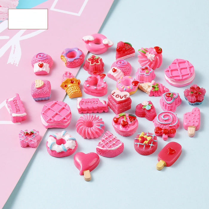 Jewelry WholesaleWholesale kawaii 3d candy cartoon resin gummy DIY nail stickers accessories JDC-NS-TNi004 Nail Stickers 太尼 %variant_option1% %variant_option2% %variant_option3%  Factory Price JoyasDeChina Joyas De China