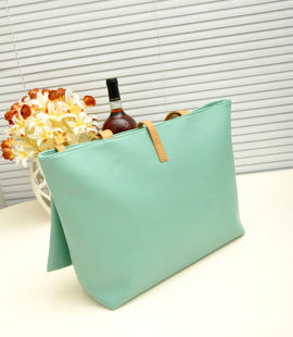 Wholesale Handbag PU Solid Color Large Capacity Tote Bag JDC-HB-Nuon003