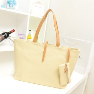 Wholesale Handbag PU Solid Color Large Capacity Tote Bag JDC-HB-Nuon003