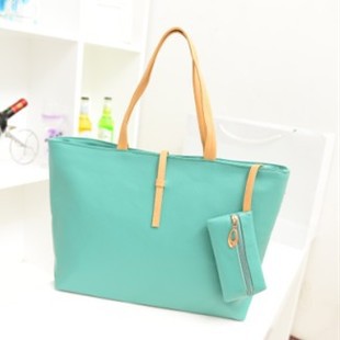 Wholesale Handbag PU Solid Color Large Capacity Tote Bag JDC-HB-Nuon003