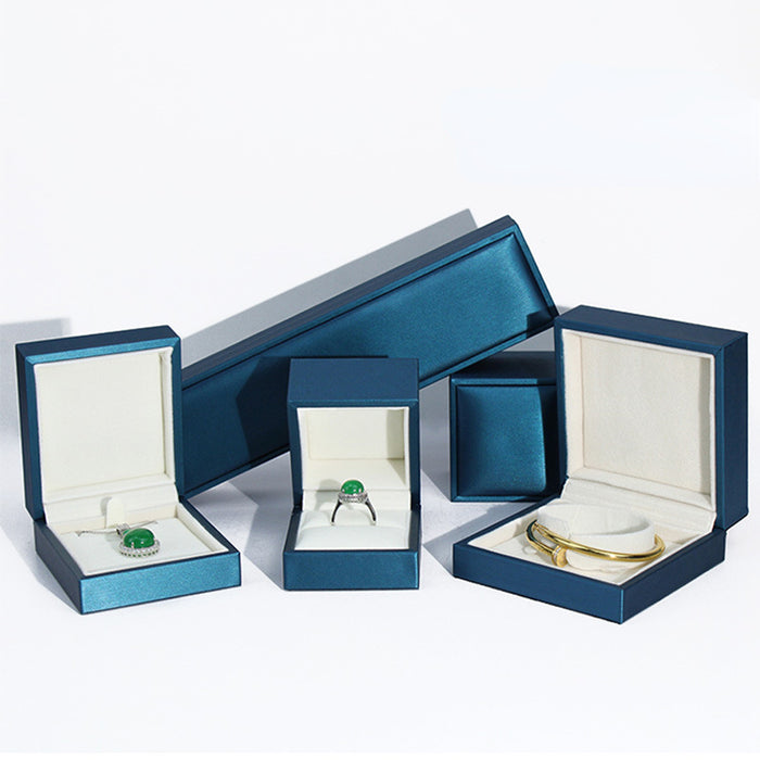 Wholesale Jewelry Packaging PU Leather Jewelry Box Storage MOQ≥2 JDC-JP-JiuXING001