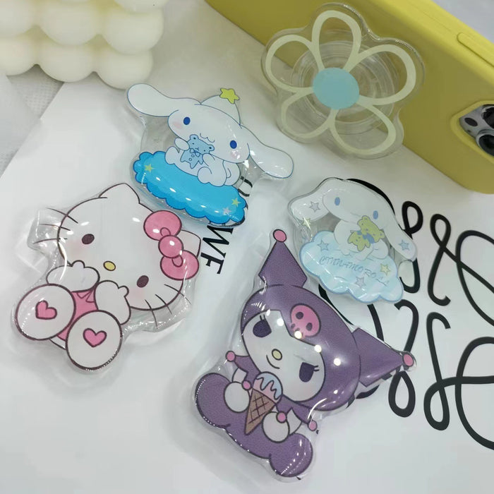 Wholesale GripsTPU Cute Cartoon Retractable Folding Phone Holder (S) JDC-PS-ChaoX001