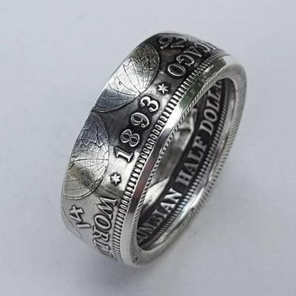 Jewelry WholesaleWholesale Ancient Coins Morgan Alloy Rings JDC-RS-Hengzi009 Rings 恒姿 %variant_option1% %variant_option2% %variant_option3%  Factory Price JoyasDeChina Joyas De China