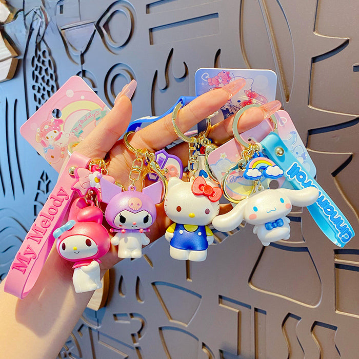 Wholesale Keychains PVC Hardware Anime Cartoon Cute (M) MOQ≥2 JDC-KC-BaiM060