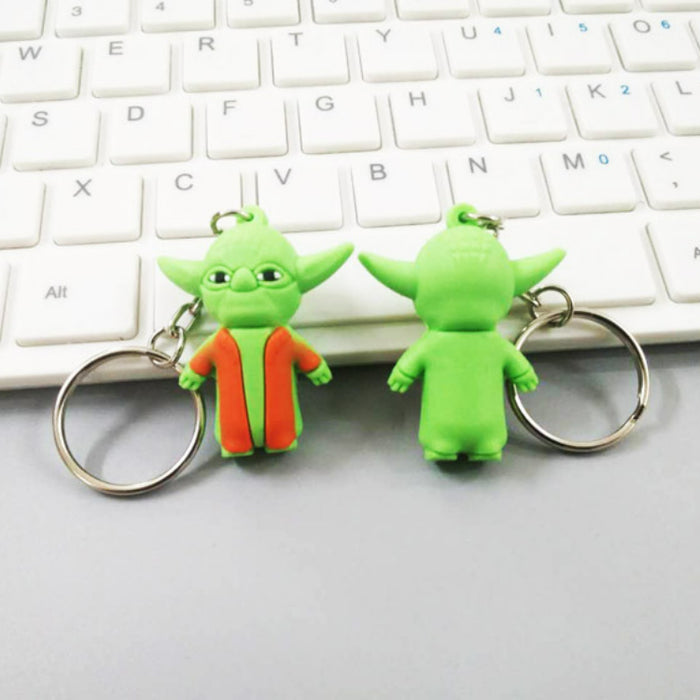 Wholesale Cartoon Silicone Keychain MOQ≥2 (M) JDC-KC-Taomi001