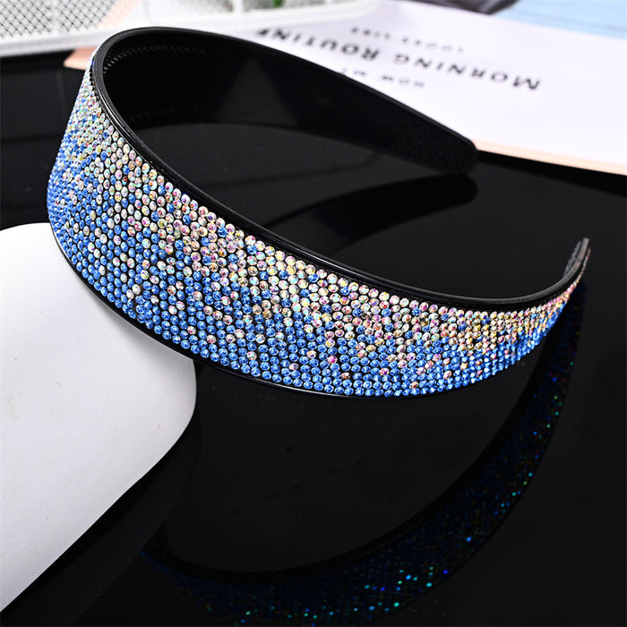 Jewelry WholesaleWholesale full diamond wide side with toothed non-slip diamond set diamond hair band JDC-HD-YingY003 Headband 迎源 %variant_option1% %variant_option2% %variant_option3%  Factory Price JoyasDeChina Joyas De China