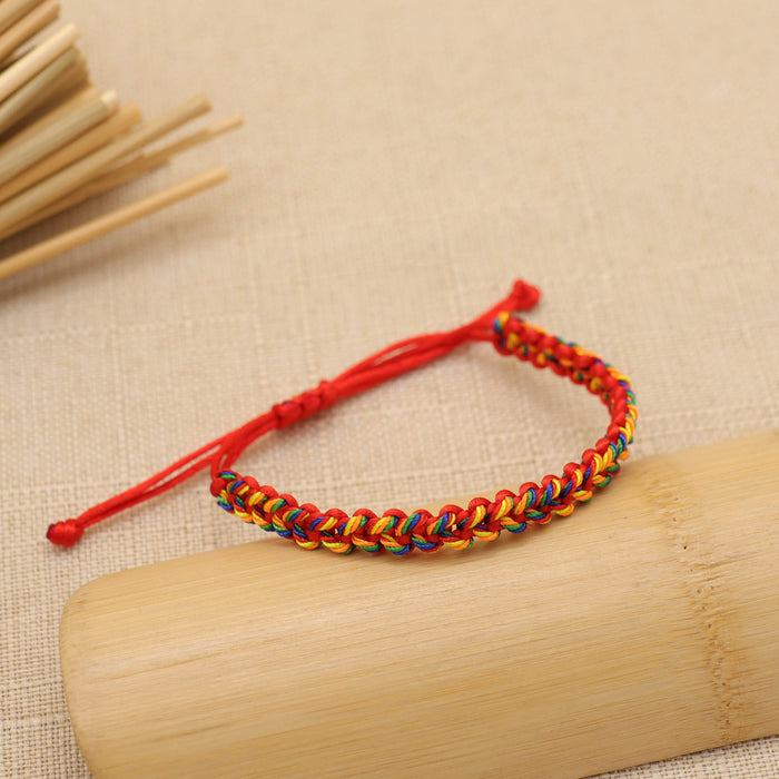 Wholesale Keel Multicolored Rope Braided Bracelet MOQ≥2 JDC-BT-GeEr004