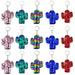 Jewelry WholesaleWholesale reflective bright faced cactus KeyChain Pendant MOQ≥2 JDC-KC-QiShi023 Keychains 奇释 %variant_option1% %variant_option2% %variant_option3%  Factory Price JoyasDeChina Joyas De China