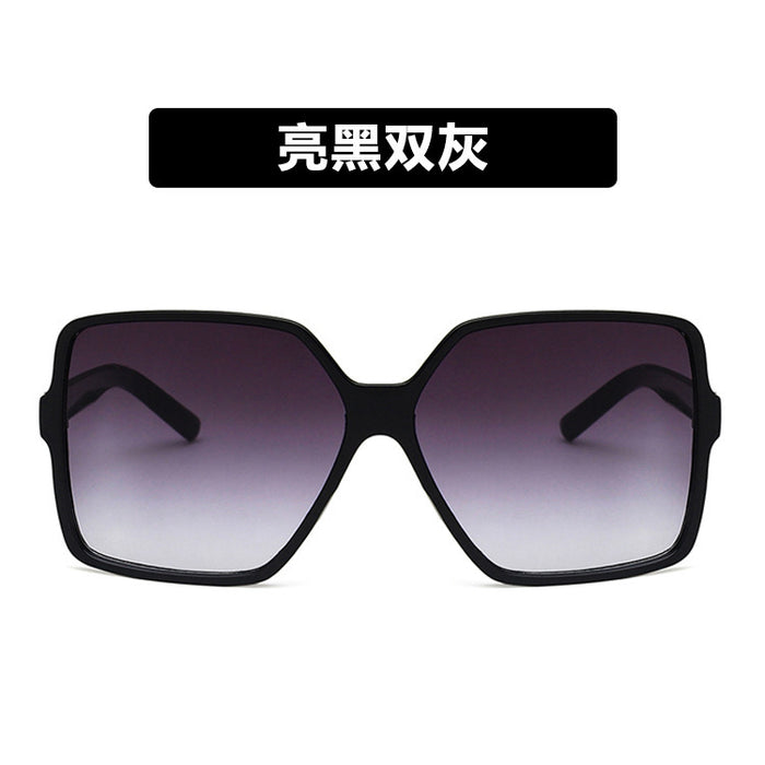 Wholesale Square Big Frame Sunglasses Street Shooting JDC-SG-KD165