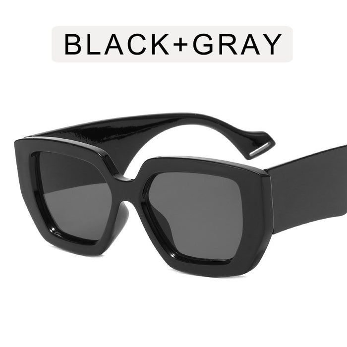 Wholesale Contrast Sunglasses Personality Polygon Modern MOQ≥2 JDC-SG-BoH002