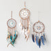 Jewelry WholesaleWholesale Feather Wooden Bead Woven Dreamcatcher JDC-DC-WEC001 Dreamcatcher 乌尔次 %variant_option1% %variant_option2% %variant_option3%  Factory Price JoyasDeChina Joyas De China