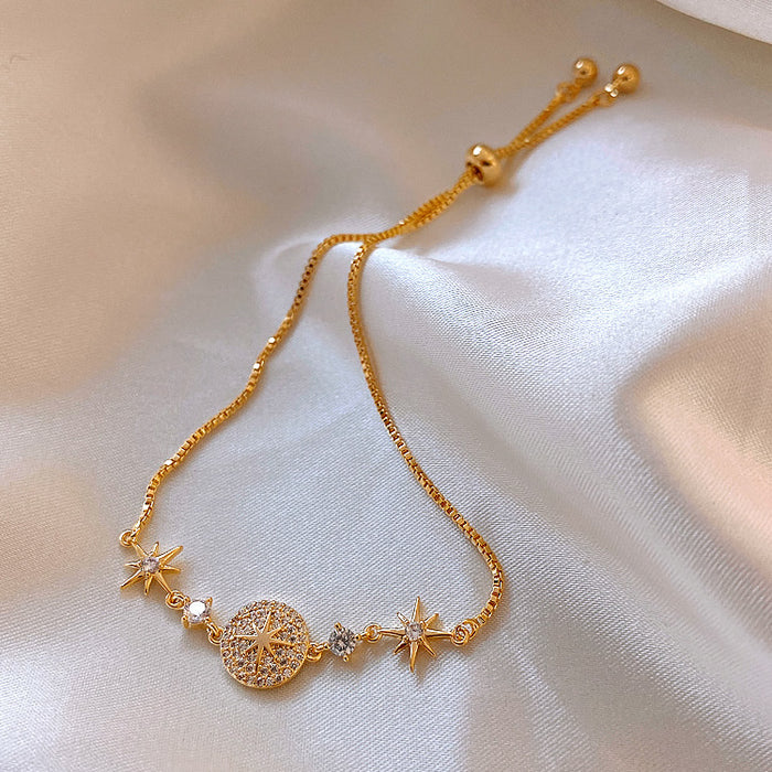 Jewelry WholesaleWholesale Bright Starry Bracelet Personality Jewelry Simple JDC-BT-ShanT001 Bracelet 善涛 %variant_option1% %variant_option2% %variant_option3%  Factory Price JoyasDeChina Joyas De China