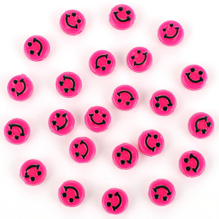 Wholesale DIY Jewelry Accessories Color Smiley Resin Handmade 15 Grid Set JDC-DIY-Jingy003