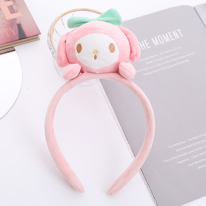 Wholesale headband cloth cartoon girl plush MOQ≥2 JDC-HD-MiaoKe002