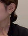 Jewelry WholesaleWholesale S925 silver needle pearl long tassel earrings JDC-ES-AIS006 Earrings 艾珊 %variant_option1% %variant_option2% %variant_option3%  Factory Price JoyasDeChina Joyas De China