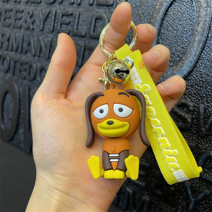 Wholesale Keychain PVC Cute Cartoon Pendant (M) JDC-KC-FeiRun095