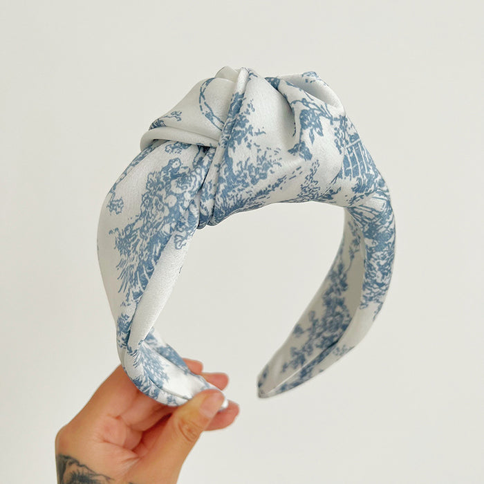 Wholesale fabric print knotted headband MOQ≥2 JDC-HD-MIs015