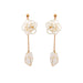 Jewelry WholesaleWholesale Natural Crystal Stone Rice Bead Flower Earrings MOQ≥2 JDC-ES-JM007 Earrings 杰米 %variant_option1% %variant_option2% %variant_option3%  Factory Price JoyasDeChina Joyas De China