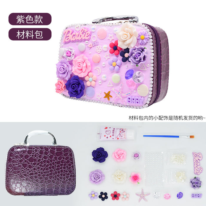 Wholesale Handmade DIY Paste Cosmetic Bag Cream Glue Portable Storage Bag JDC-HB-miaojia001