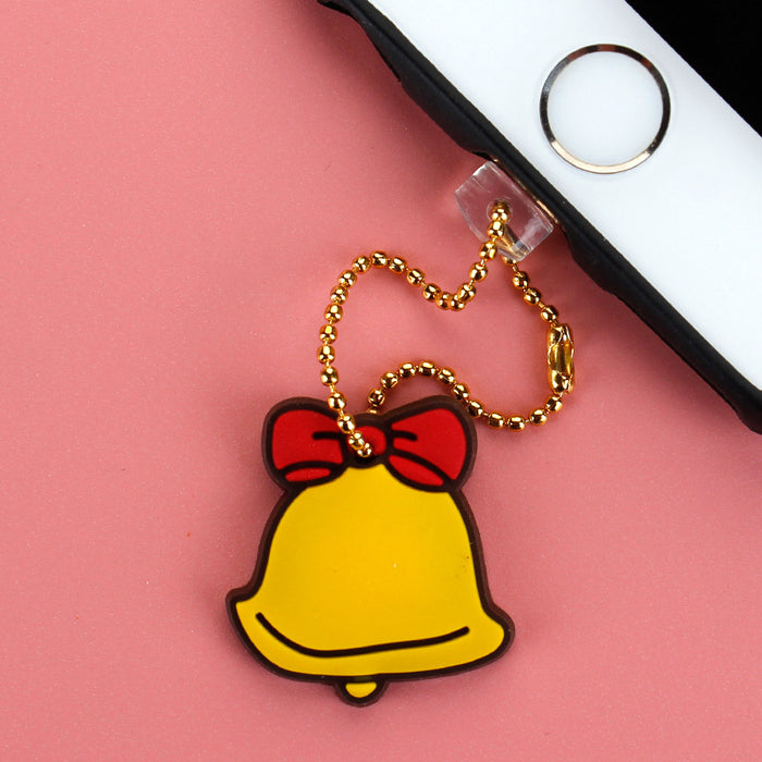 Wholesale Mobile Phone Dust Plug PVC Cute Cartoon Pendant MOQ≥3 JDC-PC-ZhongJ010