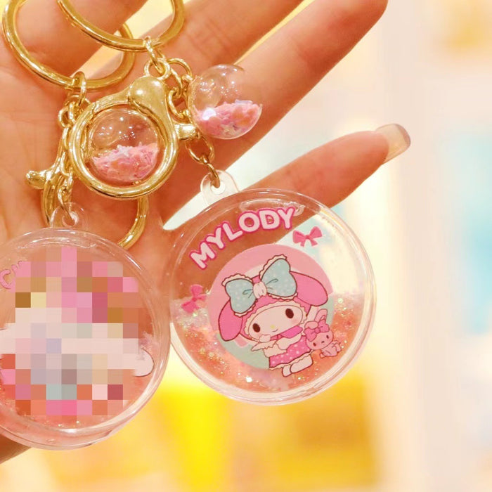 Wholesale keychain PVC soft acrylic pendant cute cartoon MOQ≥5 JDC-KC-HHY002