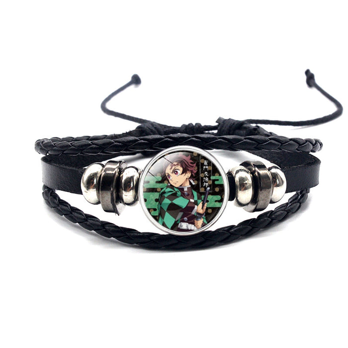 Pulsera de pulsera ajustable de caricatura al por mayor MOQ≥2 (M) JDC-BT-Yany016