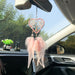 Jewelry WholesaleWholesale crystal rough hand-woven car ornaments JDC-DC-MYu010 Dreamcatcher 梦羽 %variant_option1% %variant_option2% %variant_option3%  Factory Price JoyasDeChina Joyas De China