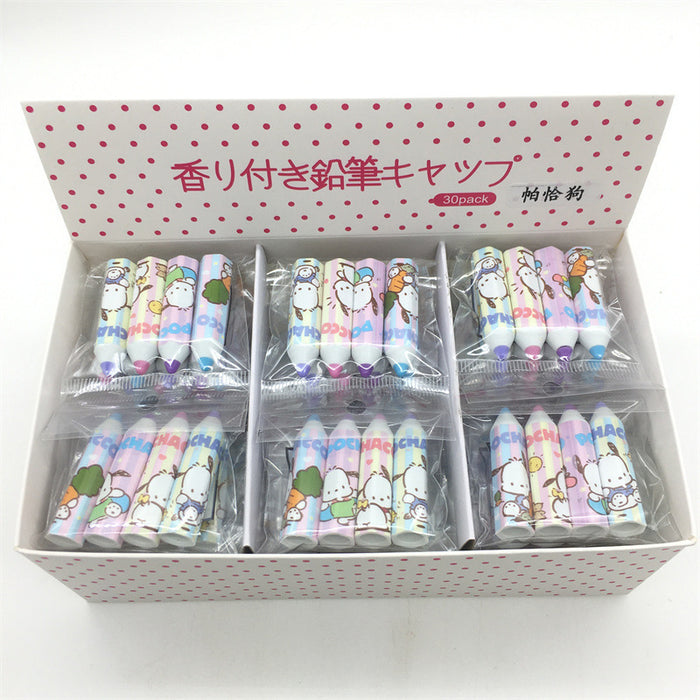 Wholesale 30 Pack Cartoon Print Plastic Pencil Grip (S) JDC-PG-YunL001