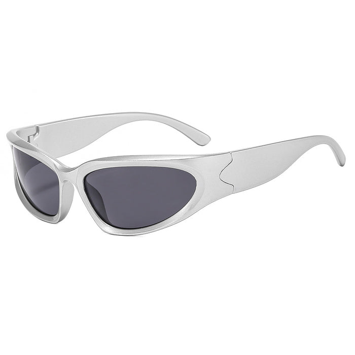 Wholesale Sunglasses PC UV Protection All Inclusive MOQ≥2 JDC-SG-ZhuiF003