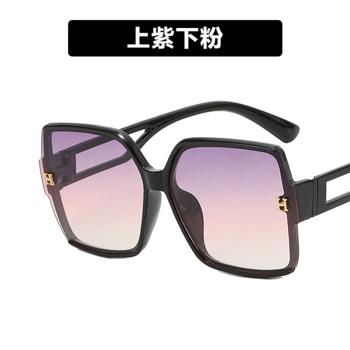 Wholesale big face slimming UV protection sunglasses JDC-SG-PLS071