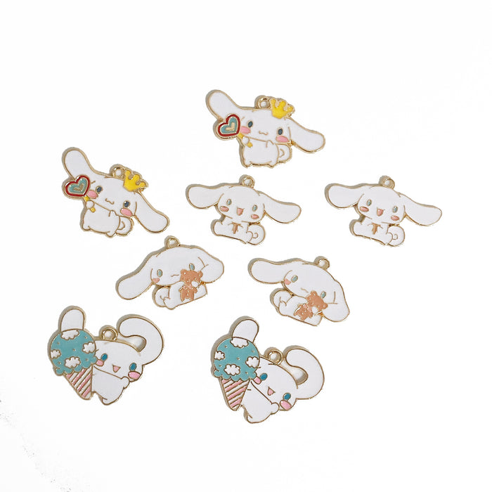 Wholesale Cartoon Enamel Alloy Bracelet Charms Accessories (M) MOQ≥10 JDC-CS-LingM006