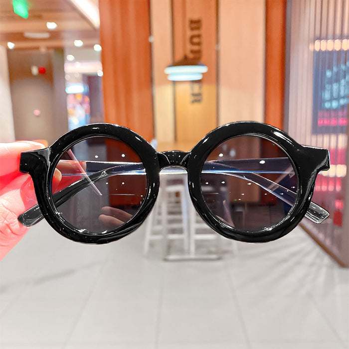 Jewelry WholesaleWholesale children's round frame skeleton sunglasses JDC-SG-HengX005 Sunglasses 恒曦 %variant_option1% %variant_option2% %variant_option3%  Factory Price JoyasDeChina Joyas De China