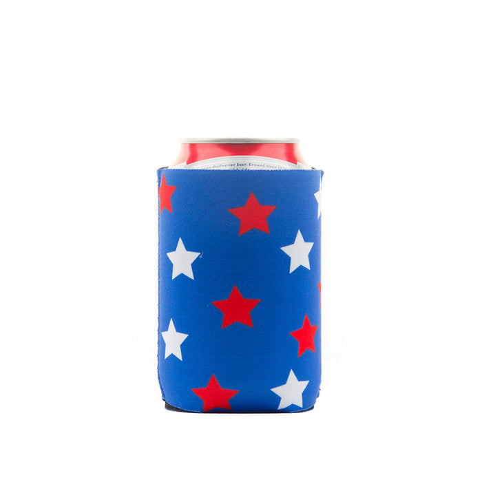 Wholesale 4th of July Independence Day Decorative Can Elastic Diving Cloth Cup Holder JDC-CH-YHang001