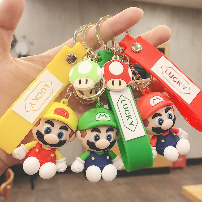 Jewelry WholesaleWholesale Cartoon PVC Metal Keychain JDC-KC-FeiRun034 Keychains 飞润 %variant_option1% %variant_option2% %variant_option3%  Factory Price JoyasDeChina Joyas De China