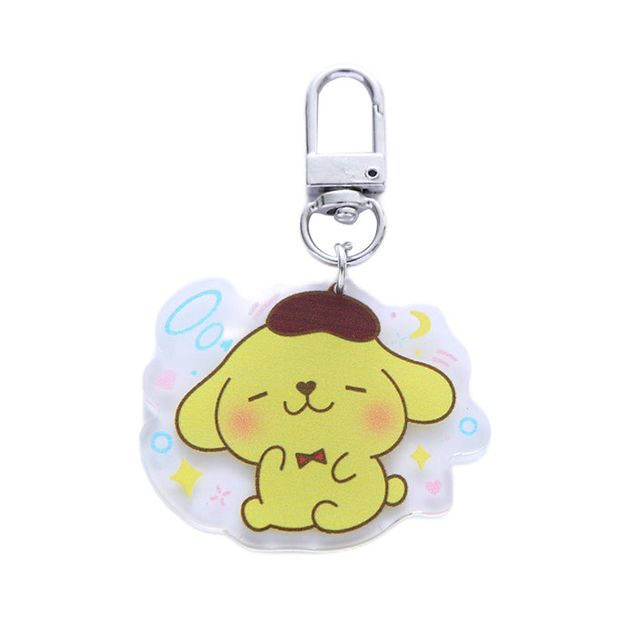 Wholesale Keychain Acrylic Cartoon Cute Double Sided Transparent MOQ≥2 (S) JDC-KC-ARui007