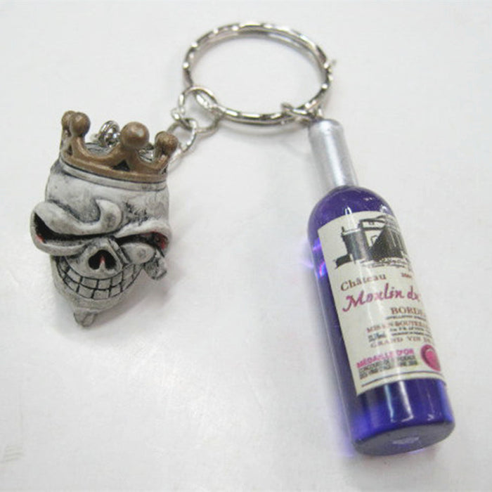 Jewelry WholesaleWholesale imitation drunkard keychain pendant JDC-KC-XXing007 Keychains 熙兴 %variant_option1% %variant_option2% %variant_option3%  Factory Price JoyasDeChina Joyas De China