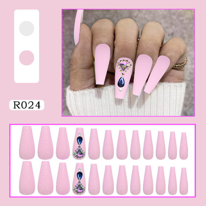 Jewelry WholesaleWholesale Diamond Patch Ballet Nail With Diamond Wearing Nail Sticker MOQ≥3 JDC-NS-MSu001 Nail Stickers 美酥 %variant_option1% %variant_option2% %variant_option3%  Factory Price JoyasDeChina Joyas De China