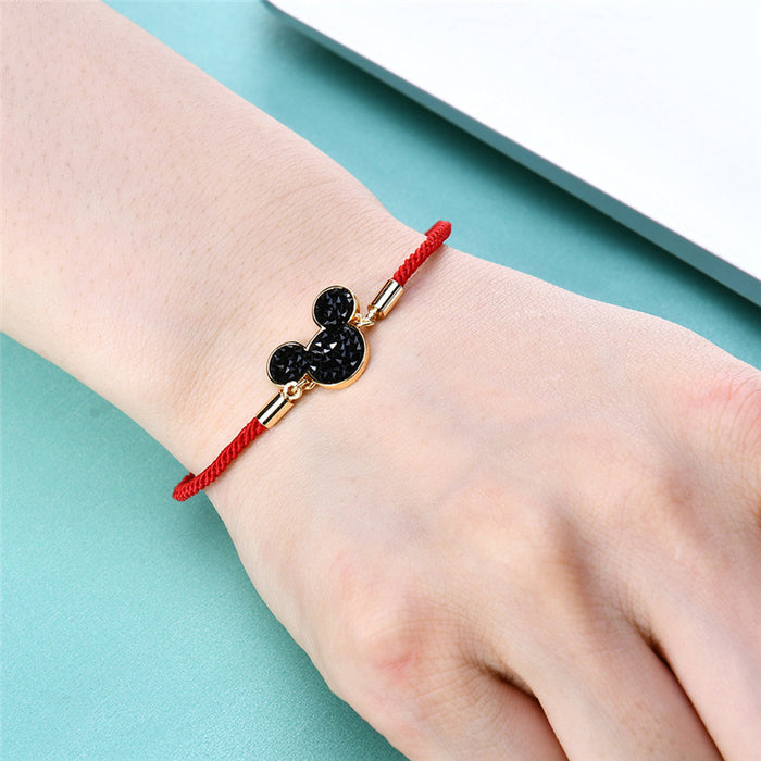 Wholesale Zodiac Red String Bracelet (M) JDC-BT-DiL003