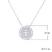 Jewelry WholesaleWholesale Copper Encrusted Diamond Openwork Cross Necklace JDC-NE-Caos021 Necklaces 曹适 %variant_option1% %variant_option2% %variant_option3%  Factory Price JoyasDeChina Joyas De China