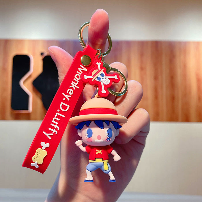 Wholesale Keychain PVC Cartoon Cute Pendant Doll Ornament JDC-KC-JG252