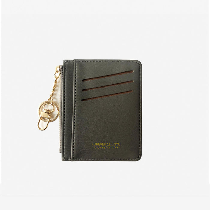 Wholesale PU Leather Card Holder Keychain JDC-KC-XBin002