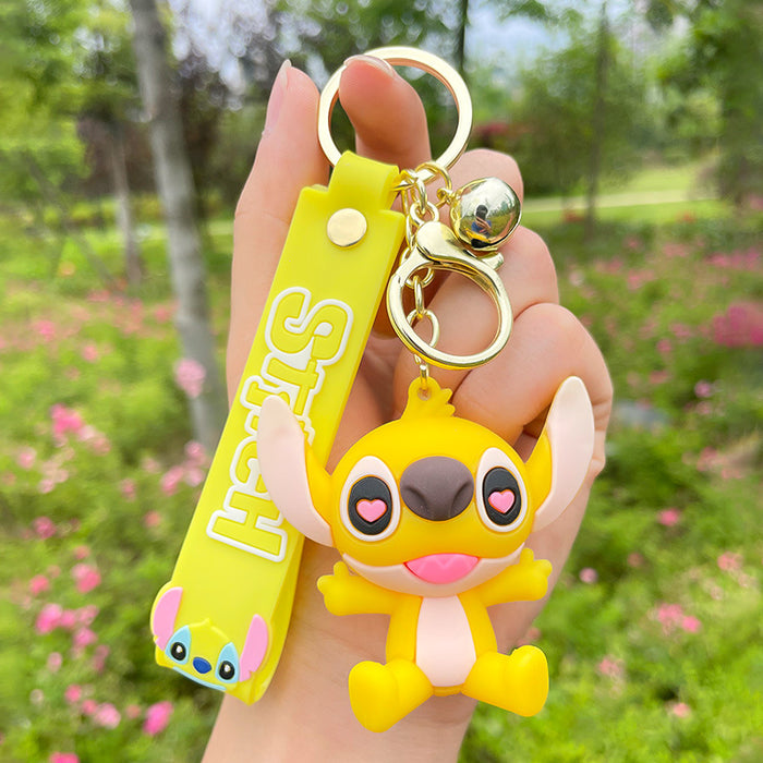 Wholesale Cartoon Silicone Keychain (M) JDC-KC-FeiRun073