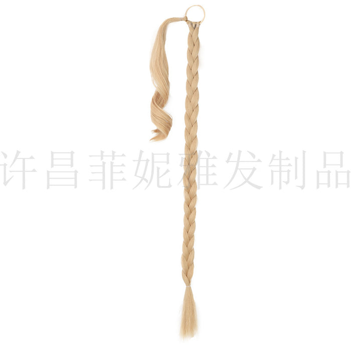 Wholesale Wigs high temperature silk can not be dyed twist ponytail MOQ≥3 JDC-WS-FNY003