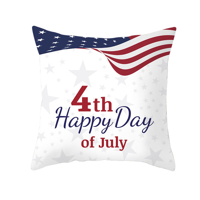 Wholesale 4th of July Independence Day Printed Pillowcase MOQ≥2 JDC-PW-Jinze002